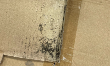 紙箱受潮問(wèn)題示意圖